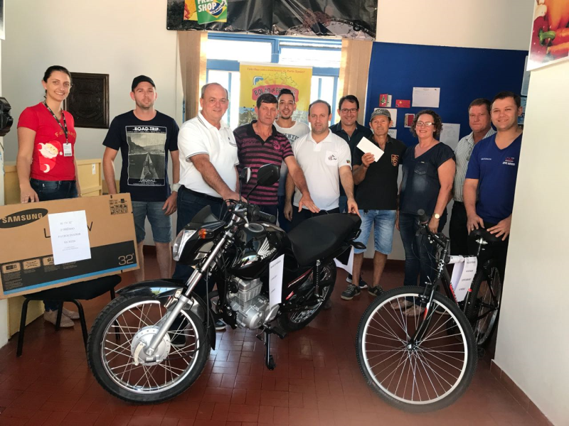 Pedro Moletta é o ganhador da Moto 125c do Bolão de Prêmios 2017